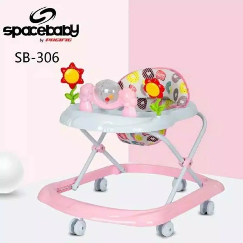 Baby Walker Spacebaby SB 302, SB 306, SB309 Music Mainan Bisa Dilepas Size Besar 2
