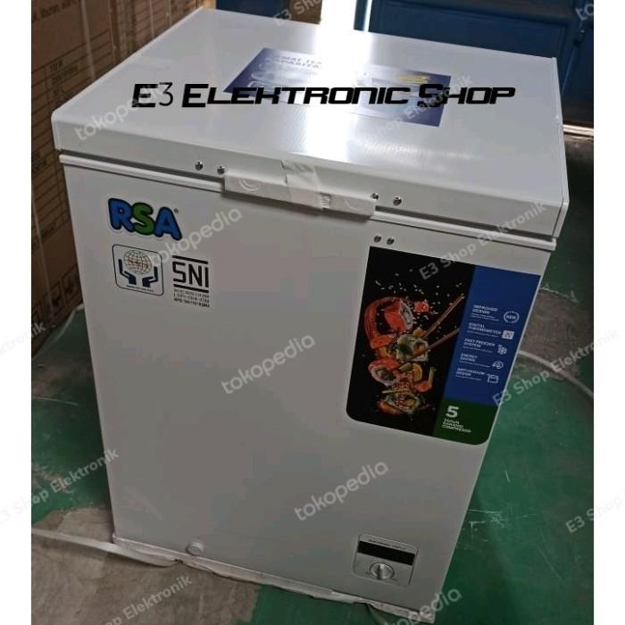 Kulkas Chest Freezer RSA CF160 Energy Saving CF 160 - Shop | Tokopedia