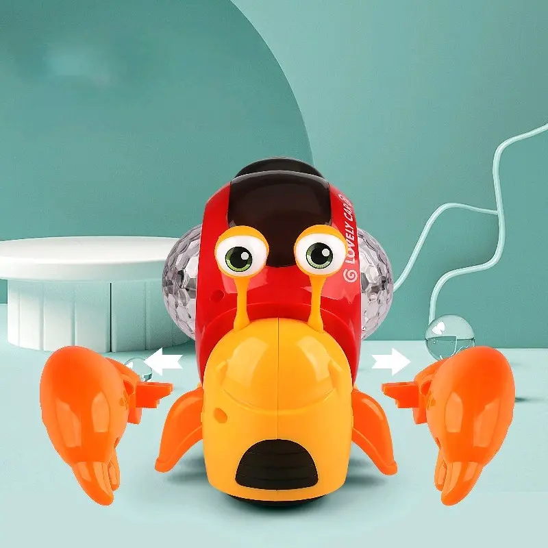 LIVE CODbaru listrik universal ayunan mengangguk siput kecil dan umang-umang, pencahayaan proyeksi musik Q mobil mainan siput lucu, mainan anak-anak, mainan listrik toys 2