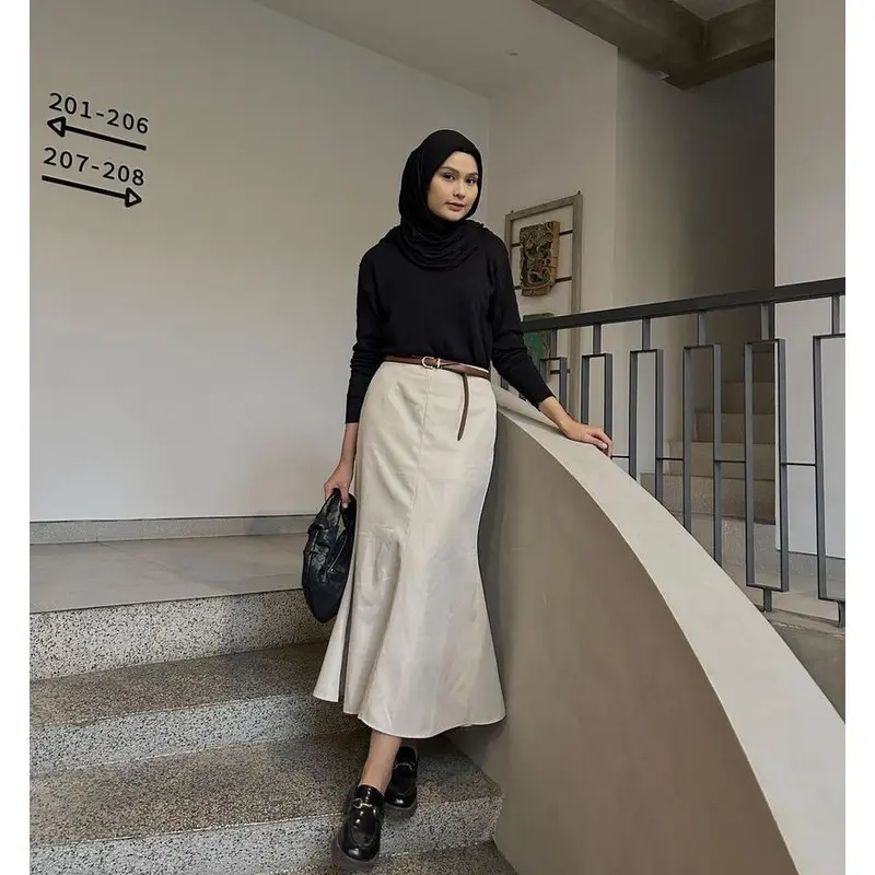Rok Mermaid Basic Polos Kimka 2