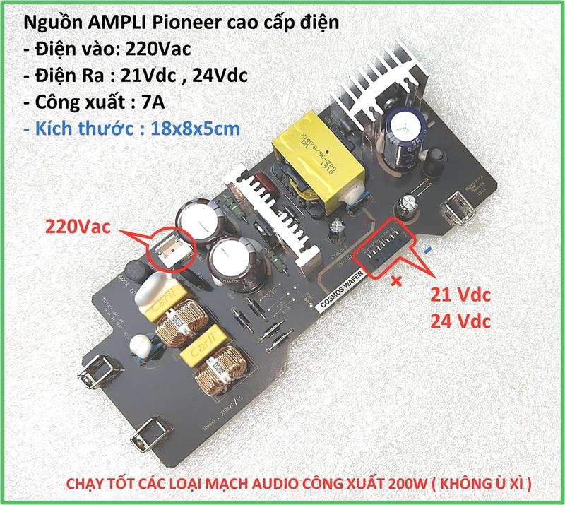 Product Introduction of MẠCH NGUỒN 21V 7A , 24V 7A chính hãng PIONEER MARANTZ DENON ( AMPLI CLASS D ) 15