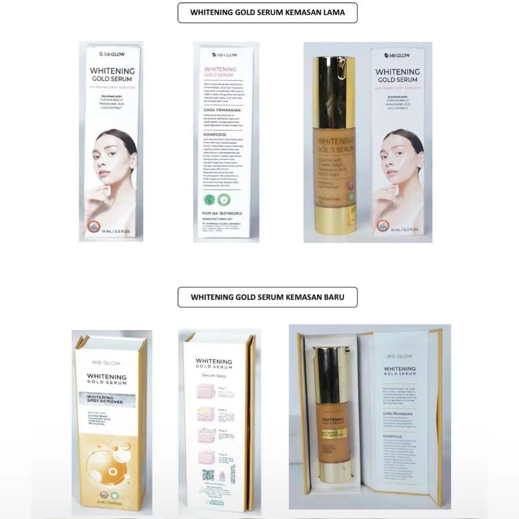 [KEMASAN BARU] WHITENING GOLD SERUM ORIGINAL