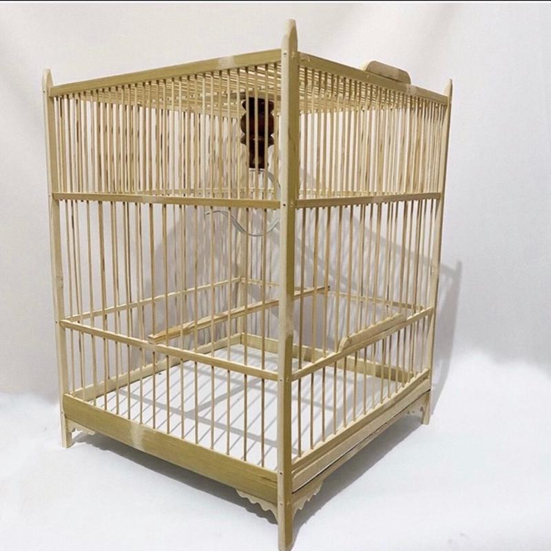 khung lồng ép mộc chào mào size 37*31 15 nan nóc mau như hình