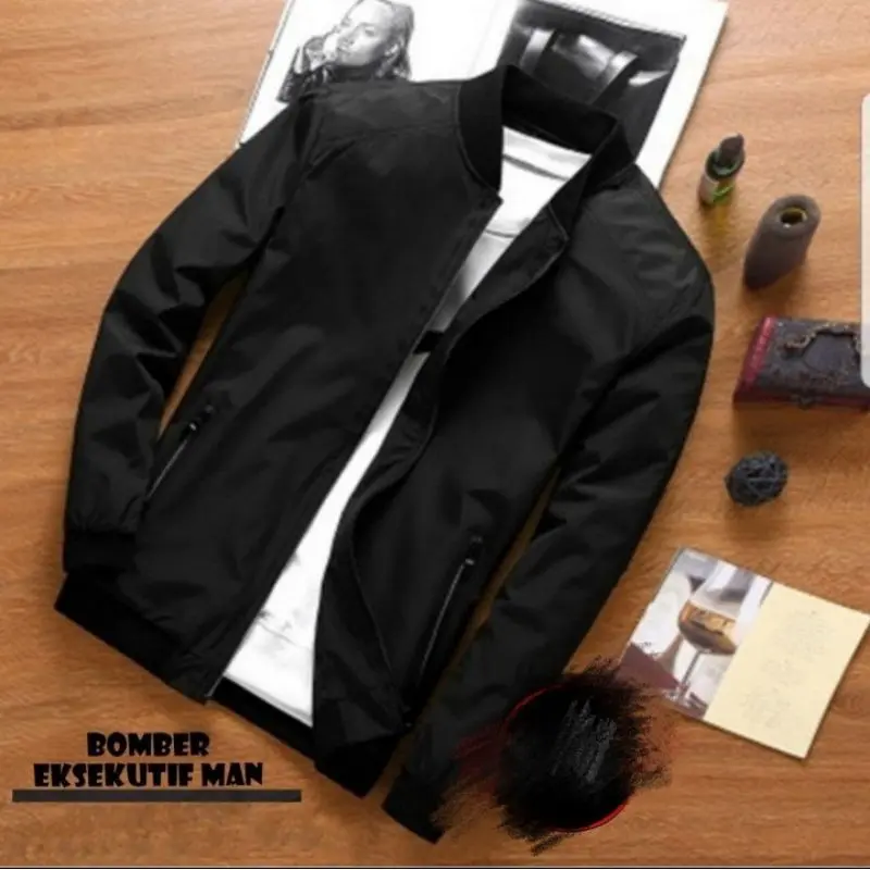 Jaket Pria Casualan bomber Eksekutif Man Keren murah vintage perasut motor Fit Simple Parasut