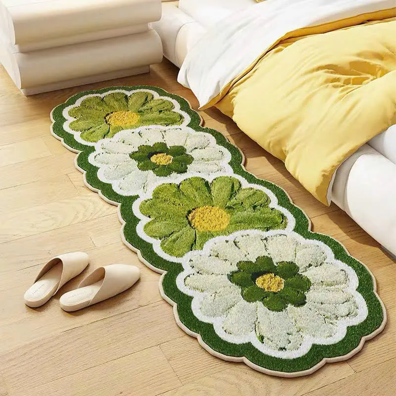 Thảm lông cừu, thảm chân giường 50x120cm