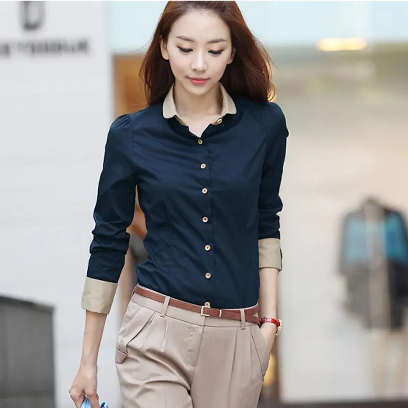 Stylish Korean Style Slim Fit Shirt for Women