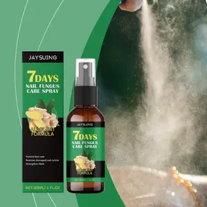 Jaysuing Semprotan Perawatan Kuku 7 Days Nail Fungus Care Spray 30ml All Plant Formula Membunuh Jamur Menghambat Onikomikosis Nail Kutek