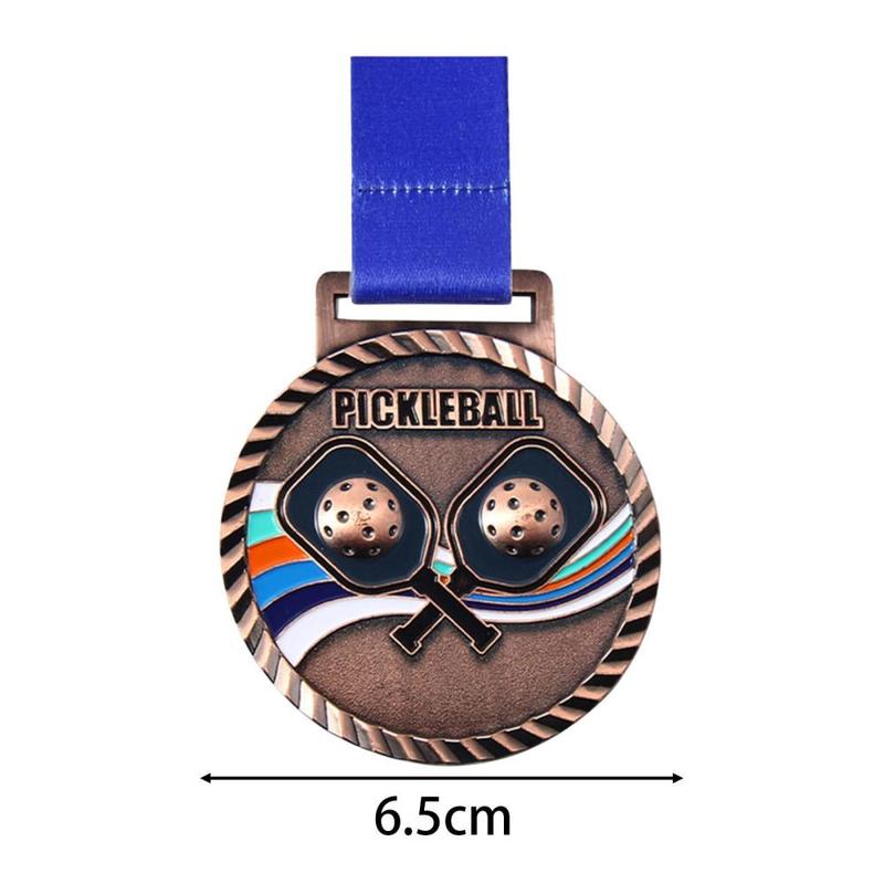 Product Introduction of Award Medal with Lanyard,Pickleball Volleyball Basketball Prize for Sports Participation,Competition Winner Gift 0