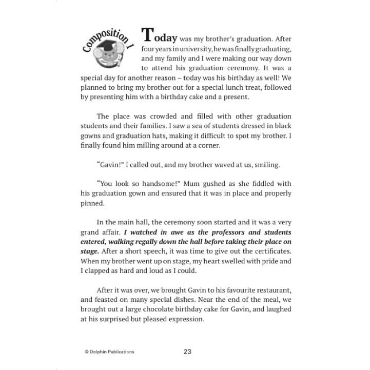 Product Introduction of original Model Composition Writing Well Primary 5 8