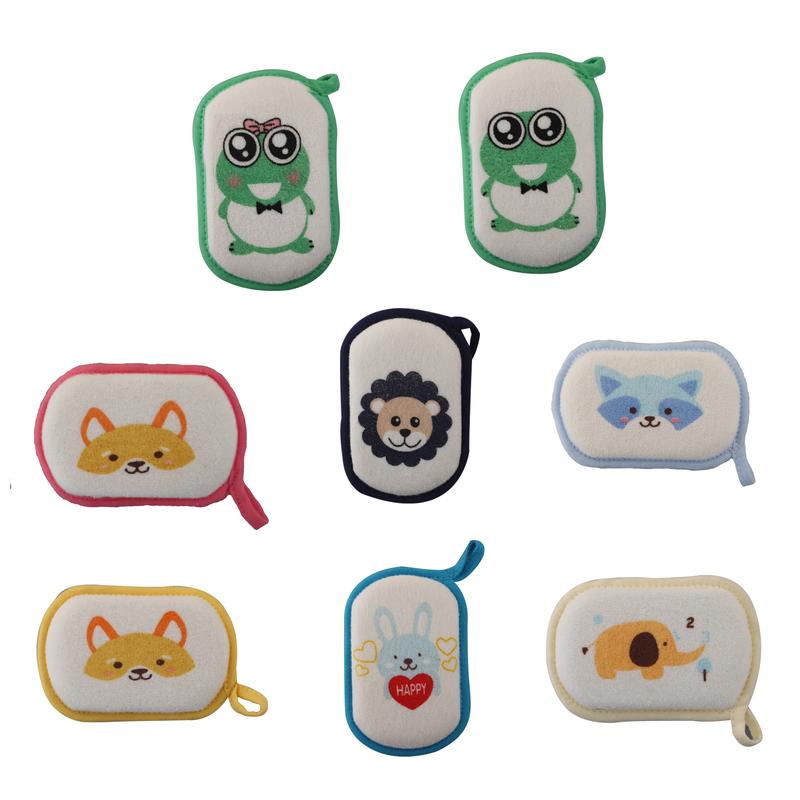 Baby Bath Sponge for Kids Children Toddlers Newborns Adults CleaningTowel Brush Soft Bath Foam Shower Sponge 1