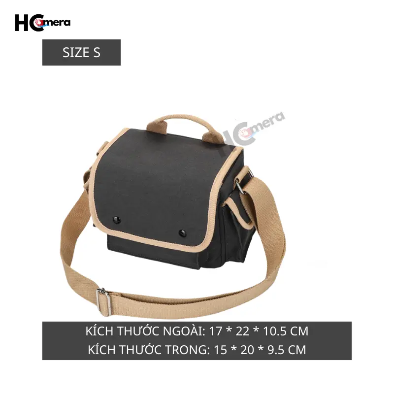 Túi Đựng Máy Ảnh, Ipad mini Cao Cấp HC48 Vải Canvas, Chống Sốc, Chống Thấm Nước - Bag - Camera 7