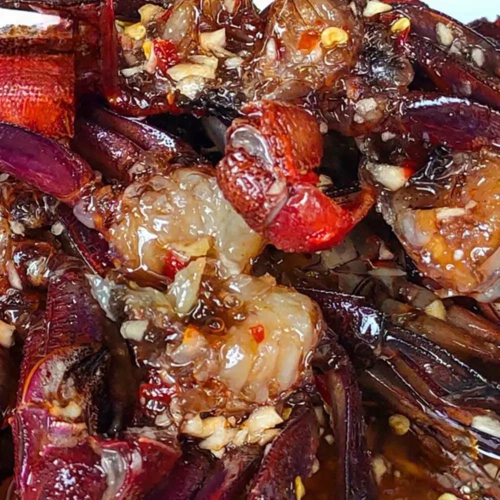 500g dạng túi zip Đặc sản ba khía sửa cà mau trộn sẵn hàng gạch gốc cà mau