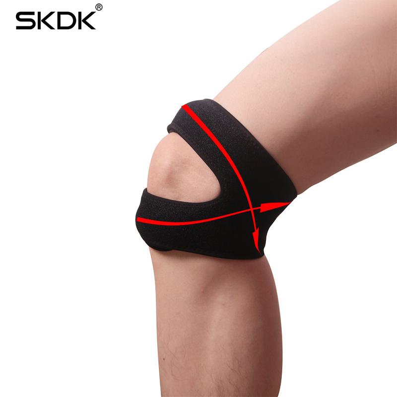 Product Introduction of Patella Retinaculum Sports Kneecaps Outdoor Basketball Mountain Climbing Biking Shock Absorption Compression Kneepad Weightlifting Protective Gear 0