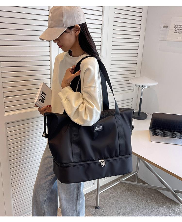 Product Introduction of Sports Workout Travel Handbag, Short Distance Lightweight Water-Proof Bag, Shoe Bag, New Portable Trolley Case, Large-Capacity Luggage Bag, Storage Gym Bag 22