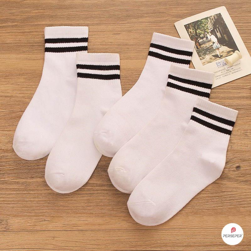Tất cổ ngắn nữ chất vải cotton thoáng mát, phong cách Hàn Quốc dễ phối đồ - Cherry Shop 2
