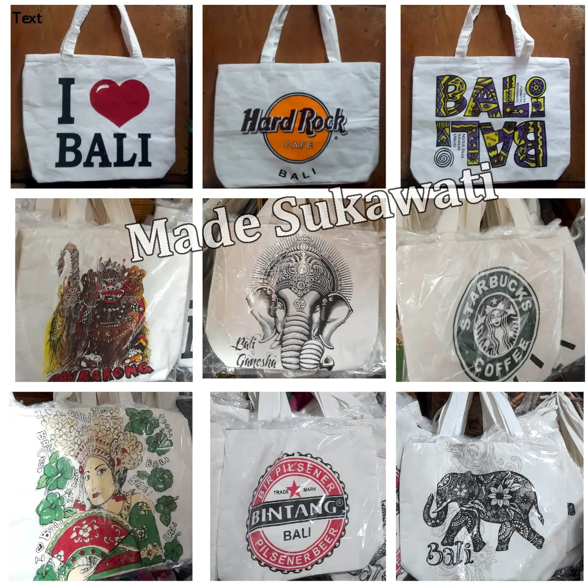 Tas panggul Mama Blacu khas bali