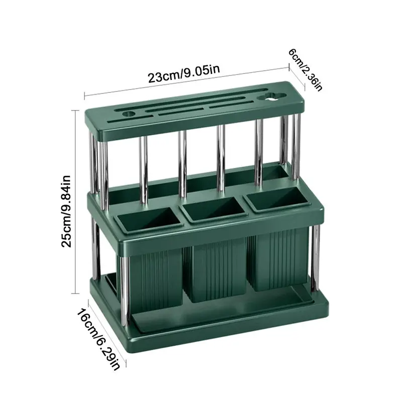 Giá Để Đồ Nhà Bếp, Giá Để Đồ Nhà Bếp Sudu Gantung, Giá Để Dao Kéo, Giá Để Đồ Chống Trượt, Giá Để Đồ Đa Năng, Thích Hợp Cho Dao, Nĩa Và Thìa, Có Ngăn Kéo, Lưu Trữ 8