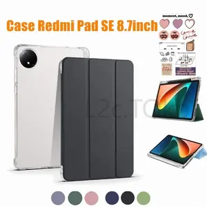 Case For RedMi Pad SE 8.7 inch With Pen Slot Magnetic Protective Case RedMi Pad SE 8.7