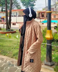 HIJACKET - Jaket Hijaber Belva | Wanita Panjang | Winter | Mulimah | Umroh | Mantel Musim Dingin Parka Outer