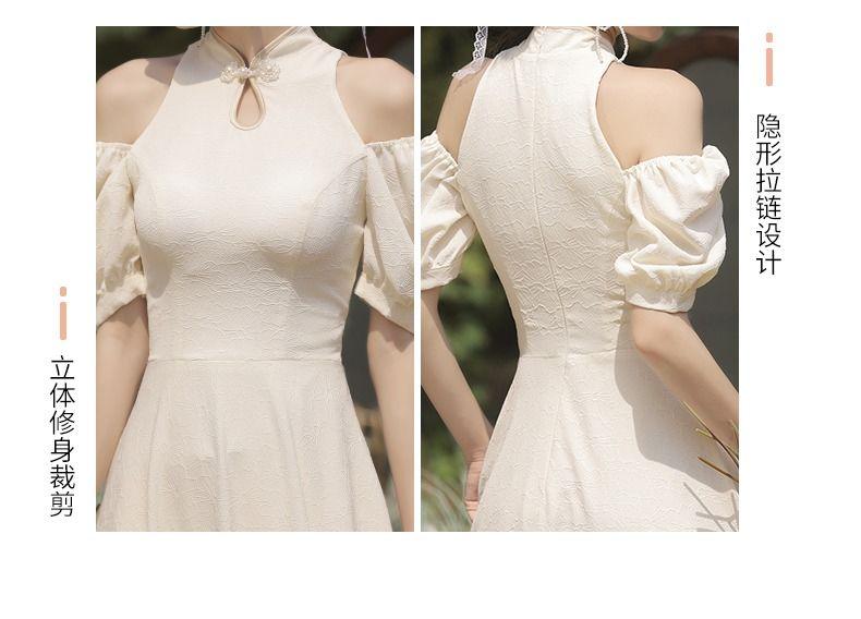 Product Introduction of Elegant Champagne Bridesmaid Dresses for 2025 Unique and Stylish Sisterhood Dresses for Spring Autumn Summer 22