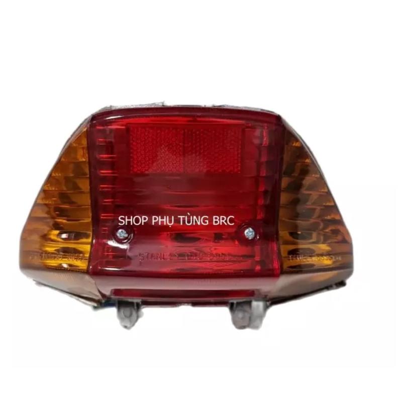 Bộ đèn hậu xe Dream hoặc Superdream bằng nhựa gồm chóa, kiếng, chui đèn, dây điện như hình. Phụ Kiện Phụ Tùng