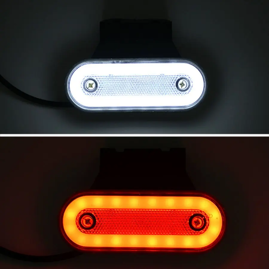 LAMPU BAK SAMPING SIDE LAMP TRUK BUS 12V 24V UNIVERSAL TERANG PUTIH