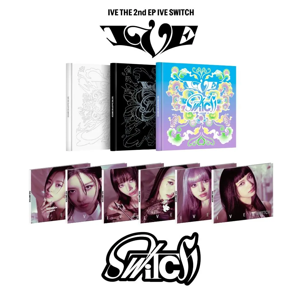 Album IVE SWITCH chính hãng, nguyên seal - Bộ ảnh IVE SWITCH chính hãng