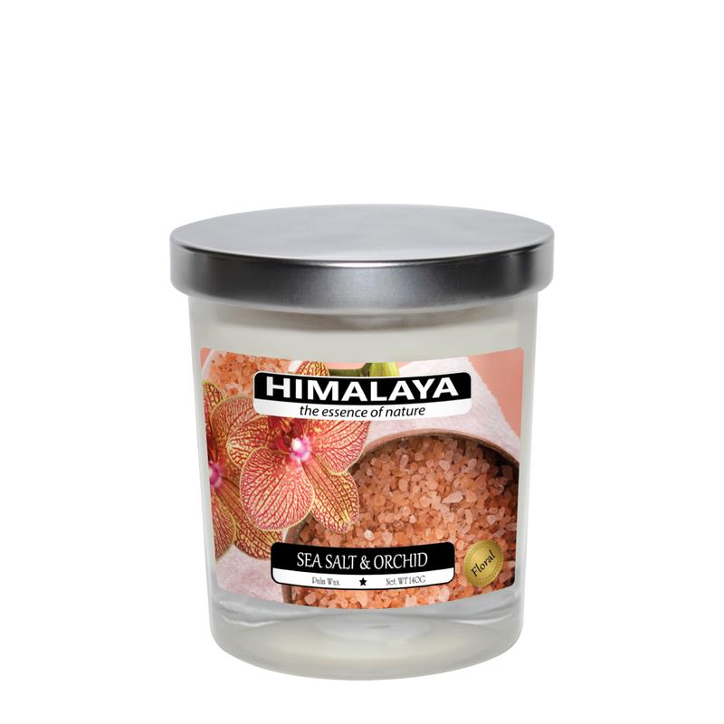 Nến thơm phòng cao cấp Himalaya - Sea Salt & Orchid 1