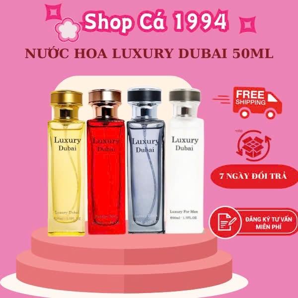 [GIÁ SIÊU SALE-HÀNG CHUẨN] Nước Hoa Luxury Dubai-Full mùi cho Nam và Nữ-Dung tích 50ml-Lưu hương 6-10 tiếng-Xịt Thơm-Perfume-Women-Cosmetic-Nước hoa nam và nữ thơm lâu