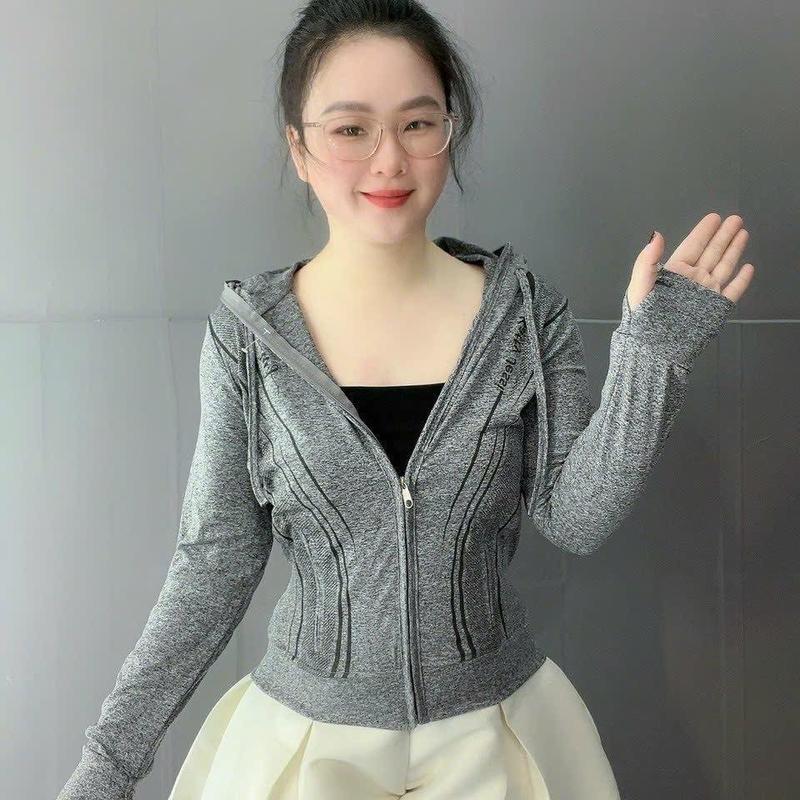 Áo khoác thun tăm lạnh, co giãn 4 chiều 1