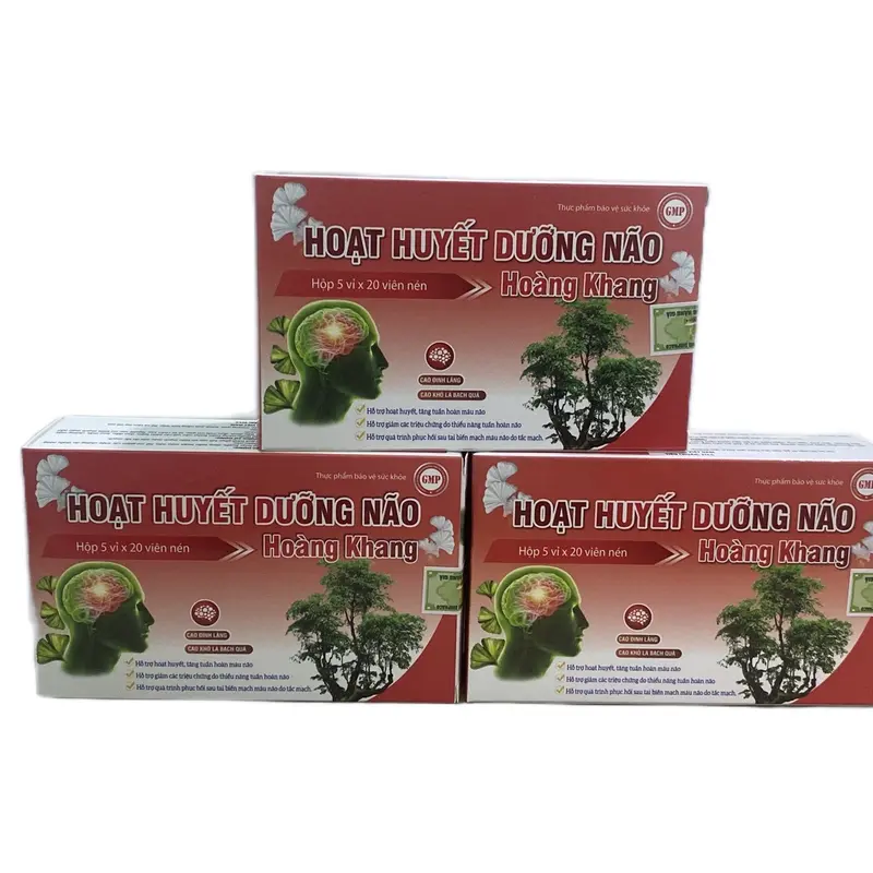 HOẠT HUYẾT DƯỠNG NÃO HOÀNG KHANG BỊ XỬ PHẠT DO VI PHẠM CHẤT LƯỢNG