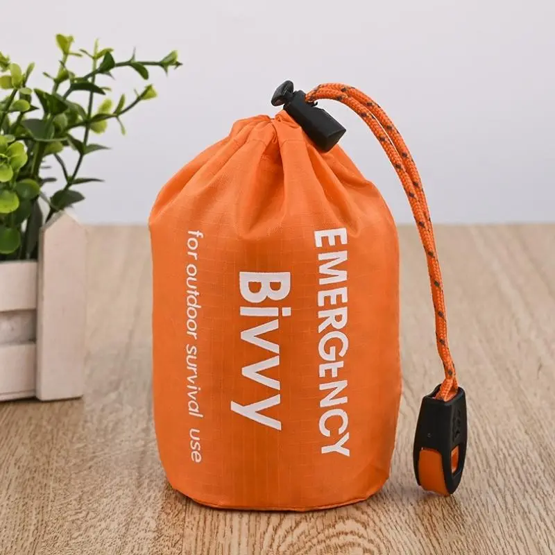 Emergency Sleeping Bag, 1 Count Multifunctional Outdoor Gear, Durable Camping Blanket, Sleeping Bag for Outdoor Camping Hiking