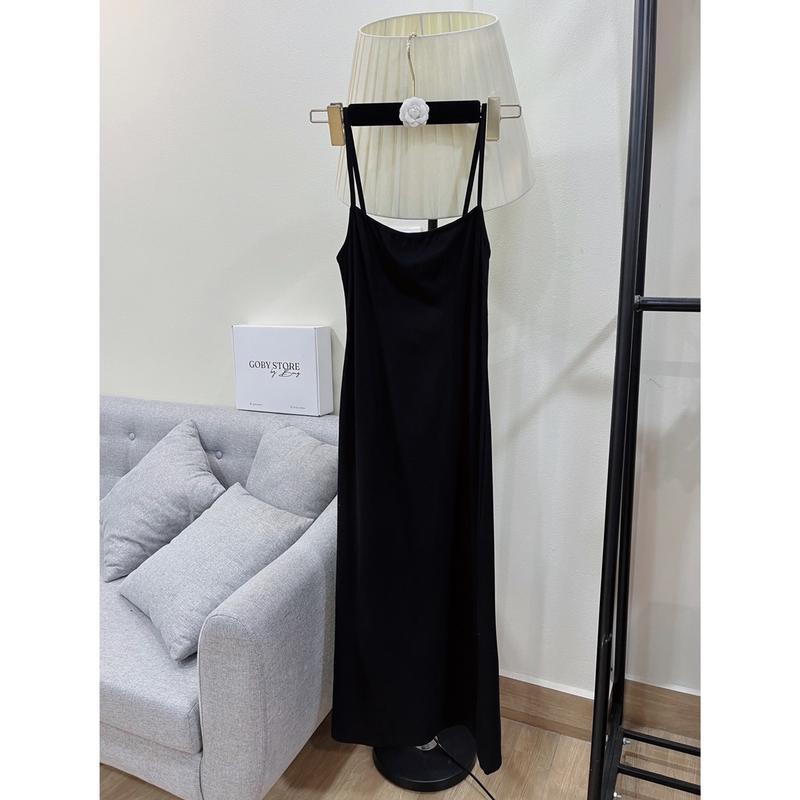 Product Introduction of @gobystore Váy 2 dây body thun tăm co giãn BYGOBYSTORE 7