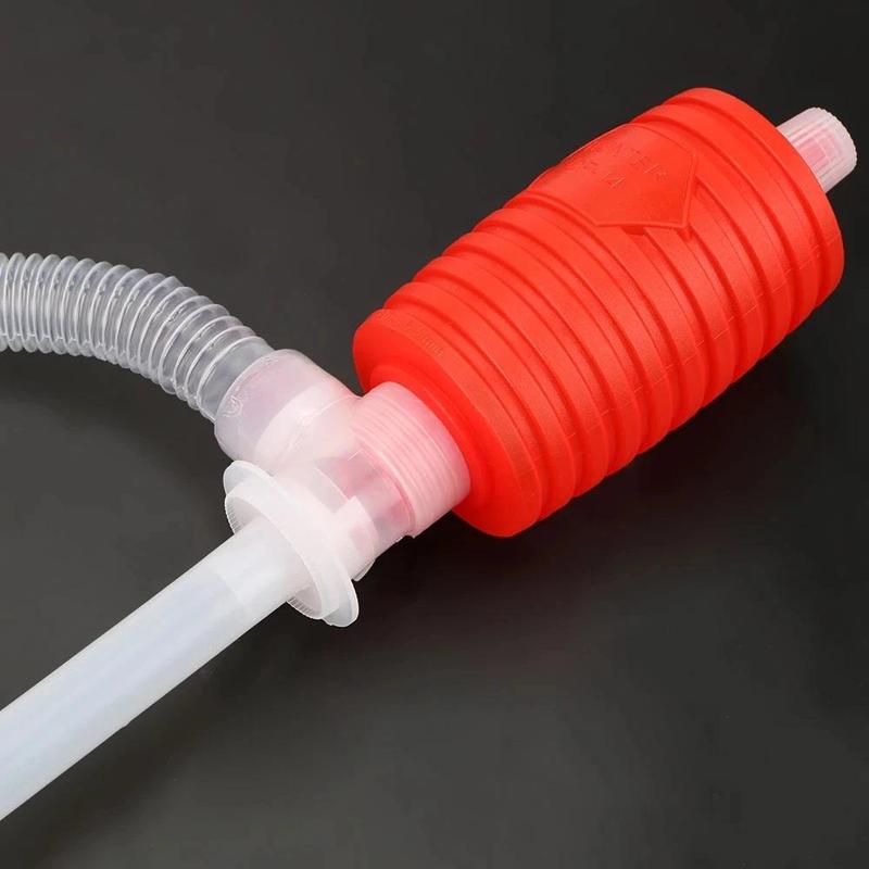 Product Introduction of Car Truck Manual Pump Fuel Gasoline Diesel Transfer Suction Cup Manual Fuel Pump Siphon Water Suction Fuel Transfer Pump Funnel 8