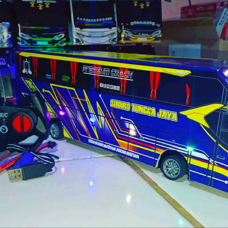miniatur bus stj draka remote control Basuri 4