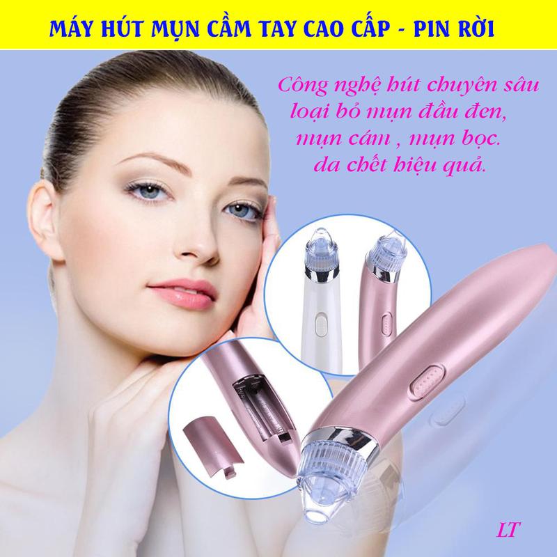 Máy Hút Mụn, Máy Hút Mụn Mini, Máy Hút Mụn Đầu Đen, Máy Làm Sạch Mụn. Hút Sạch Bụi bẩn, Bã Nhờn, Mụn Đầu Đen, Mụn Cám, Mụn Bọc, Mụn Mủ, Hút Sạch Mụn Sâu Bên Trong Da Mặt. Giúp cho làn da sạch, mịn màng . MUA NGAY!!! 5