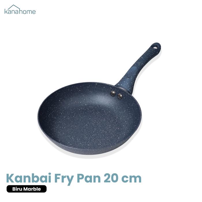 Gambar Kanahome - Kanbai Fry Pan/Wajan Marble Induksi Anti Lengket 20cm dari Kanahome-id Kab. Bandung Tokopedia