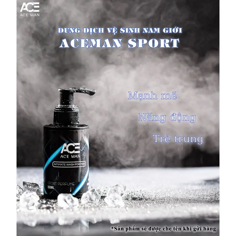 Combo 2 chai Dung Dịch Vệ Sinh Nam Giới ACEMAN hương nước hoa 100ml/chai đa dạng style có hộp đựng sang trọng Dưỡng Thể Làm Đẹp Da Dưỡng Body 1