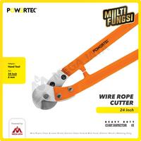 Gambar POWERTEC Wire Rope Cutter / Gunting Kawat Seling 24" 6mm dari megajaya.co.id Kota Administrasi Jakarta Pusat 3 Tokopedia