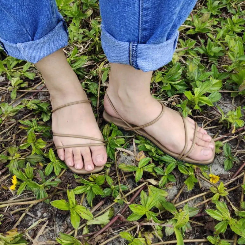 [BELI 2 GRATIS ONGKIR] Rebecca Flat - Sandal Wanita Teplek Murah Flip Flop Terbaru Realpict