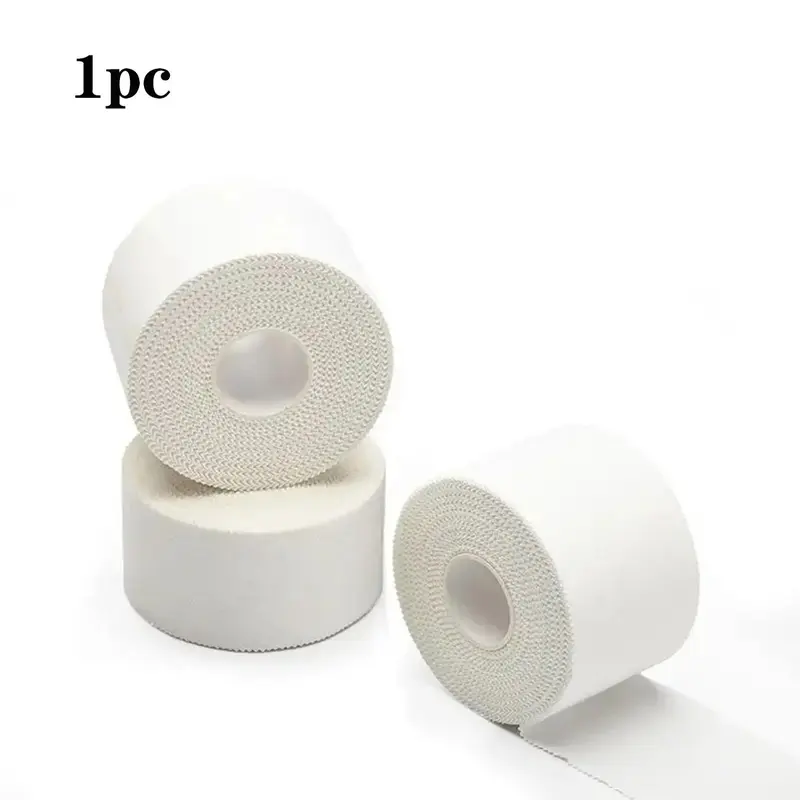 Breathable Sports Bandage Tape, 1 Roll/2 Rolls Serrated Tearable Athletic Bandage Tapes, Sports Injury Protector Tape for Gymnastics Boxing Lacrosse Climbing 0