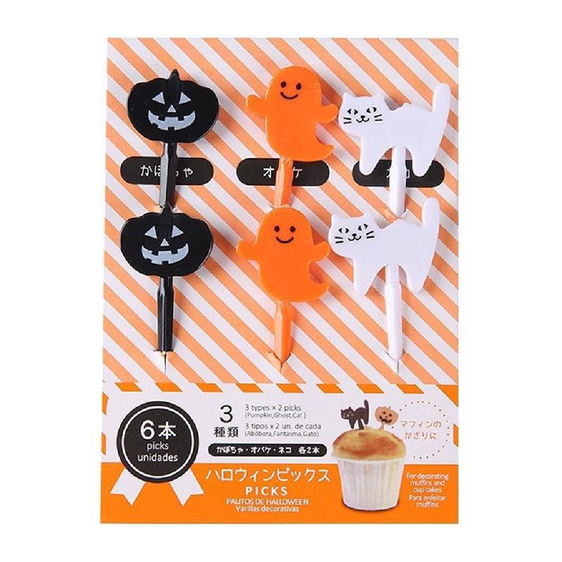 Garpu Bento Tusuk Bento Bekal Anak Lucu Hias Bekal Sekolah Anak Set 7