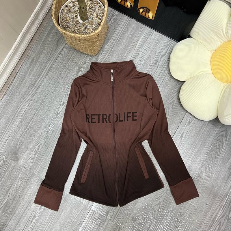 Product Introduction of (40-80kg) ÁO KHOÁC TĂM LOANG CỔ TRỤ Dáng Dài, Chất Thun Tăm Lạnh mỏng, áo khoác 4 túi Nữ Women 22
