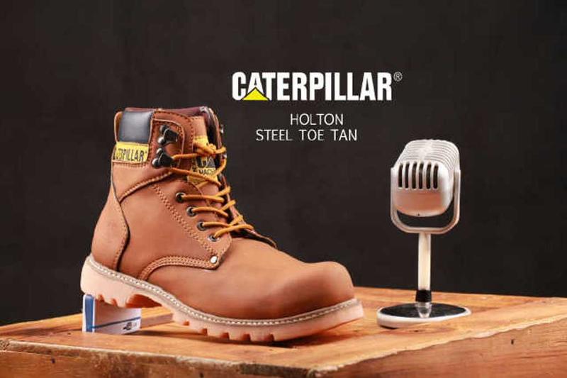 Product Introduction of Promo Sepatu Pria Caterpillar Holton Steel To Safety Ujung Besi Terlaris murah Kerja Shoes 26