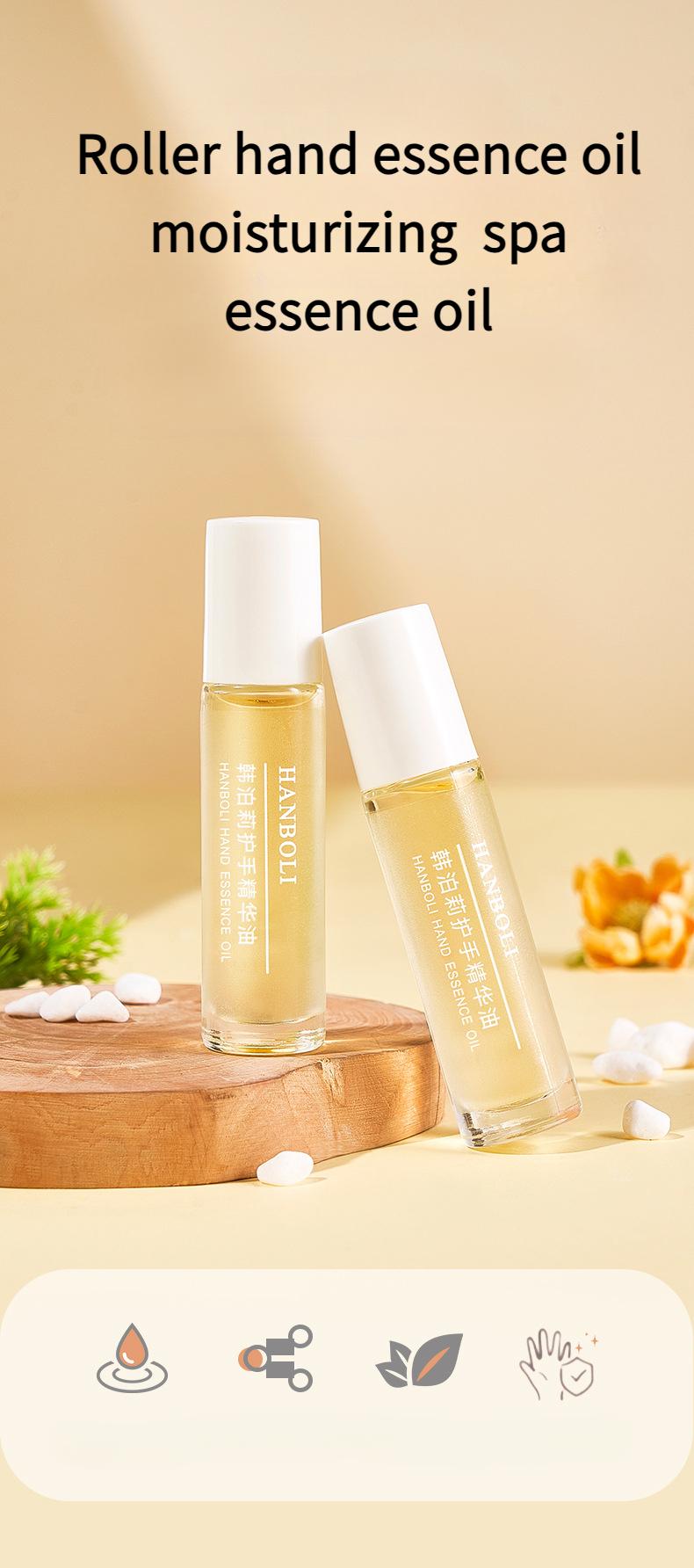 Product Introduction of Nail Care, Apricot Cuticle Oil and Nail Treatment, 8-Free Vegan, On A Roll- Hand Cream Spa Essence Oil 10ml Comfort Manicure 0