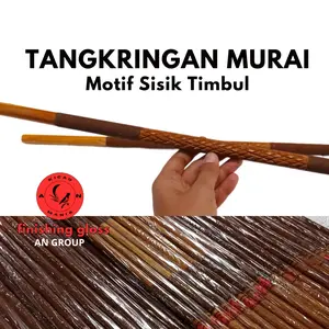 Tangkringan Murai Motif Sisik Timbul Premium (Isi 2Batang)