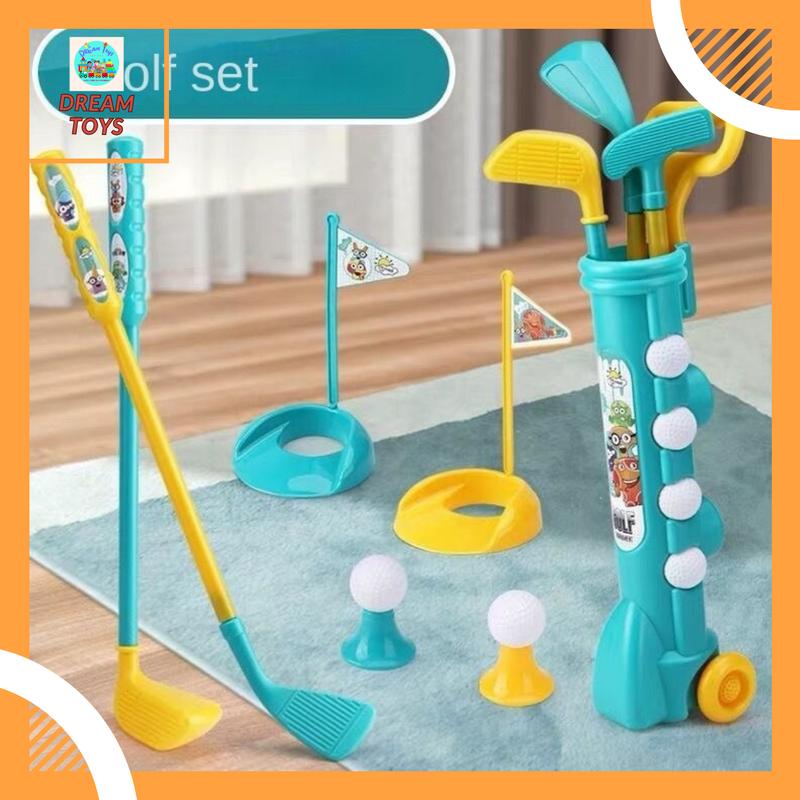Mainan Edukasi Anak Golf Play Set - Mainan Stik Golf Anak Olahraga 1