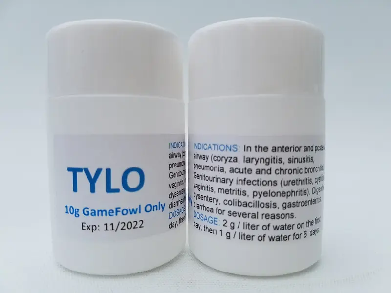 TYLO cho gà bị đường ruột ăn không tiêu 10gr 3
