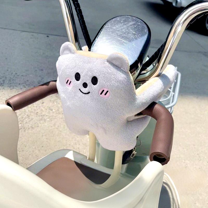 Dụng cụ bảo vệ đầu em bé cho xe máy gối chống sốc đệm hấp thụ chấn động dày dặn mềm mại chống va đập xe điện trẻ em an toàn dễ lắp đặt chất liệu không dị ứng đồ dùng cần thiết khi di chuyển