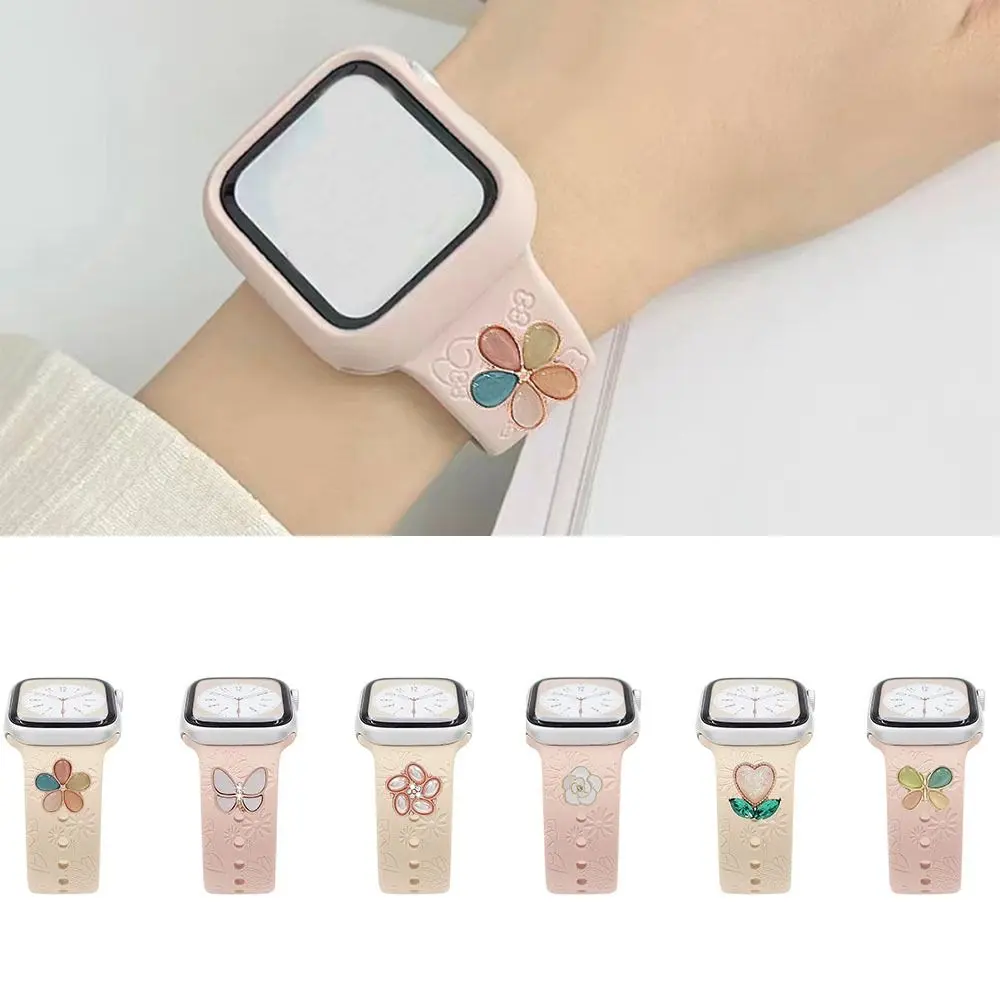 Watch Band Decorative Nails Creative Metal Brooch Watch Band Ornament Wristbelt Charms for Iwatch Strap Accessories